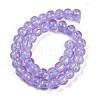 Handmade Foil Lampwork Beads Strands FOIL-K003-04A-2