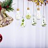 Creative Plastic Light Bulb Shaped Bottle AJEW-NB0001-72-4