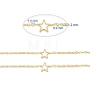 3.28 Feet Handmade Brass Link Chains X-CHC-F010-02-G-2