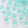 Transparent Acrylic Beads TACR-S154-12A-68-1