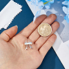 925 Sterling Silver Magnetic Slide Lock Clasps PALLOY-HS00049-3