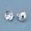304 Stainless Steel Cup Pearl Peg Bails Pin Pendants X-STAS-H410-19S-B-4