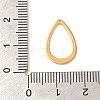 Ion Plating(IP) 304 Stainless Steel Pendants STAS-U025-06G-3