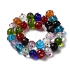 Handmade Bumpy Lampwork Beads Strands LAMP-K037-16F-2