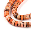 Natural Imperial Jasper Beads Strands G-N344-41A-4