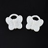 ABS Plastic Imitation Pearl Pendants KY-T023-012-2