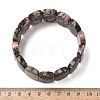 Natural Rhodonite Beads Stretch Bracelets for Women Men BJEW-I323-02F-5
