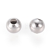 304 Stainless Steel Round Seamed Beads A-STAS-R032-4mm-2