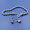 304 Stainless Steel Ball Chain Connectors STAS-WH0014-28C-P-3