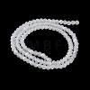 Transparent Glass Beads Strands EGLA-A044-T8mm-MB19-4