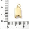 Brass Enamel Pendants KK-B155-18G-02-3