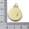Brass Micro Pave Cubic Zirconia Pendants KK-V010-06G-02-3