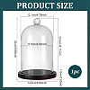 Arch Glass Dome Cover AJEW-WH0481-606C-2