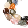 Natural and Synthetic Mixed Stone Beads Strands G-K357-A11-01-4