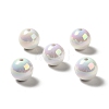 UV Plating Rainbow Iridescent Acrylic Beads X-PACR-D070-01F-1