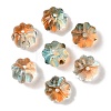 Transparent Spray Paint Glass Beads GLAA-Z011-10B-1