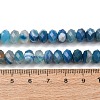 Natural Banded Agate/Striped Agate Beads Strands G-E605-A02-02B-4