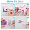 4Pcs ABS Plastic DIY Melty Beads Fuse Beads Tweezers & 8Pcs Sets Beads Tray DIY-NB0015-97-3
