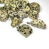 Natural Dalmatian Jasper Pendants G-k302-B21-4