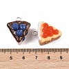 Opaque Resin Pendants RE-CBA0E2-06-3
