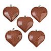 Synthetic Goldstone Pendants GG-K002-04F-1