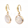 Plated Natural Baroque Pearl Keshi Pearl Beads Jewelry Sets SJEW-JS00977-5