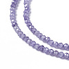 Cubic Zirconia Beads Strands G-F596-48E-2mm-3