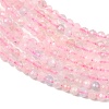 Natural Morganite Beads Strands G-O166-25-4mm-5