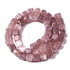 Dyed Natural White Jade Beads Strands G-S364-083A-05-2