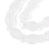Frosted Glass Beads Strands GLAA-T023-40C-09-3