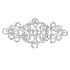 Brass Crystal Rhinestones Ornament Accessories for Chain Belts KK-WH0816-001-1