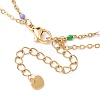Brass Cable Chains Double Layer Necklaces NJEW-JN04498-5