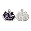 Alloy Enamel Pendants ENAM-Z001-15P-02-1