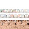 Anti-Tarnish Electroplate Glass Beads Strands X-GLAA-N057-6mm-06-4