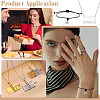 5Pcs Brass & Iron Necklaces & Bracelets Sets SJEW-PH00009-5