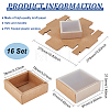 Kraft Paper Storage Gift Drawer Boxes CON-WH0089-37A-01-2