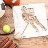 PET Hollow Out Drawing Painting Stencils DIY-WH0391-0729-3