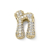 Brass Micro Pave Cubic Zirconia Pendants KK-A300-02G-N-1