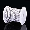 Hollow Braided Cowhide Leather Cord NWIR-ZX002-01C-3