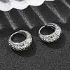 Brass Hoop Earrings EJEW-D320-16P-2