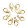 Zinc Alloy Lobster Claw Clasps X-E107-G-NF-1