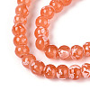 Baking Paint Glass Beads Strands DGLA-N015-4mm-04-3