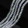 Electroplate Glass Beads Strands LS-EGLA-A034-T2mm-L19-1