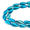 1Strand Electroplate Transparent Glass Beads Strands EGLA-TADJ0001-20G-2