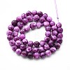 Natural Quartz Beads Strands G-N355-6mm-63-2