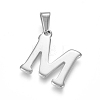 Non-Tarnish 304 Stainless Steel Pendants STAS-F106-95P-M-01-1