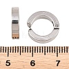 201 Stainless Steel Cuff Earrings EJEW-T056-01P-03-5