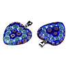 Handmade Millefiori Glass Pendants LK-R005-03-4