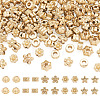 100Pcs 5 Styles Tibetan Style Alloy Beads FIND-TA0010-99MG-1