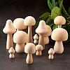 Schima Superba Wooden Mushroom Children Toys WOOD-TA0002-45-3